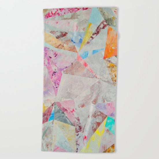 Abstract painting 25 Beach Towel