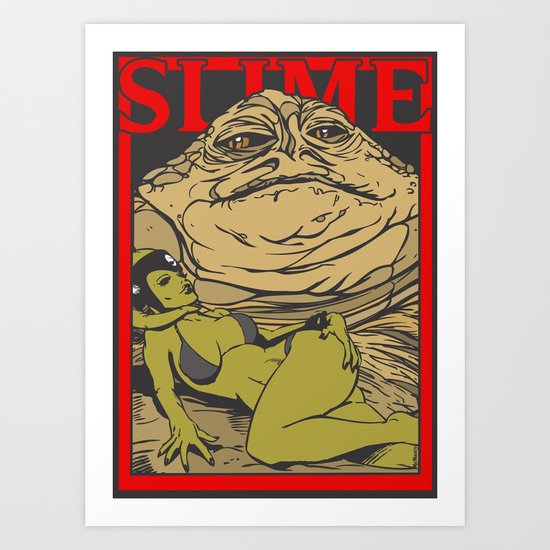 Slime Person of The Year Art Print