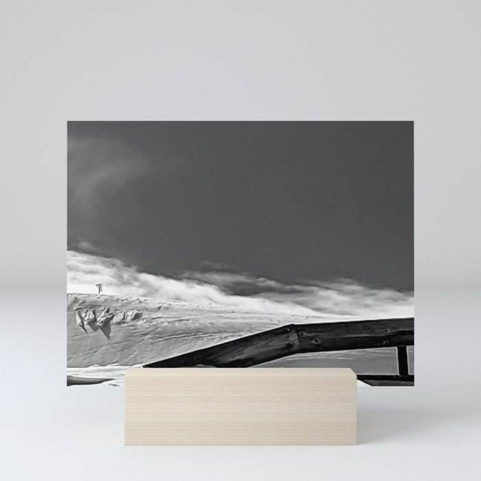 Mammoth Mountain Dave S Run Mini Art Print By Kevinwmclain Society6