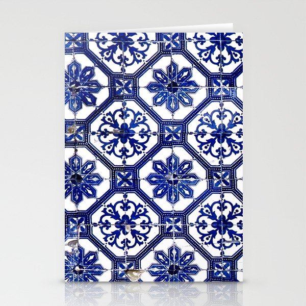 Portuguese Tile Stationery Cards