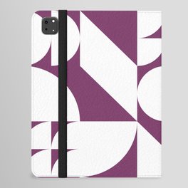 Geometrical modern classic shapes composition 8 iPad Folio Case