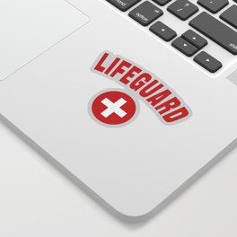 Lifeguard Sticker