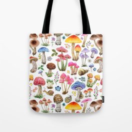 Watercolor Mushroom #2 Tote Bag
