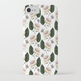 Summer among Passion Flowers iPhone Case