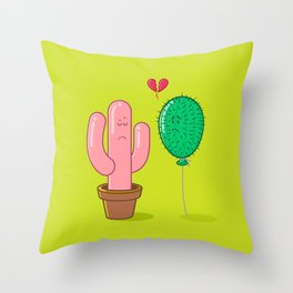 Impossible love Throw Pillow