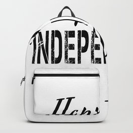 Happy Independence Day (black). Independence Day 4 July Backpack | Usindependenceday, Usaholiday, Usaindependenceday, Holiday, Usaindependent, Usholiday, Independenceday, Usafreedom, Graphicdesign 