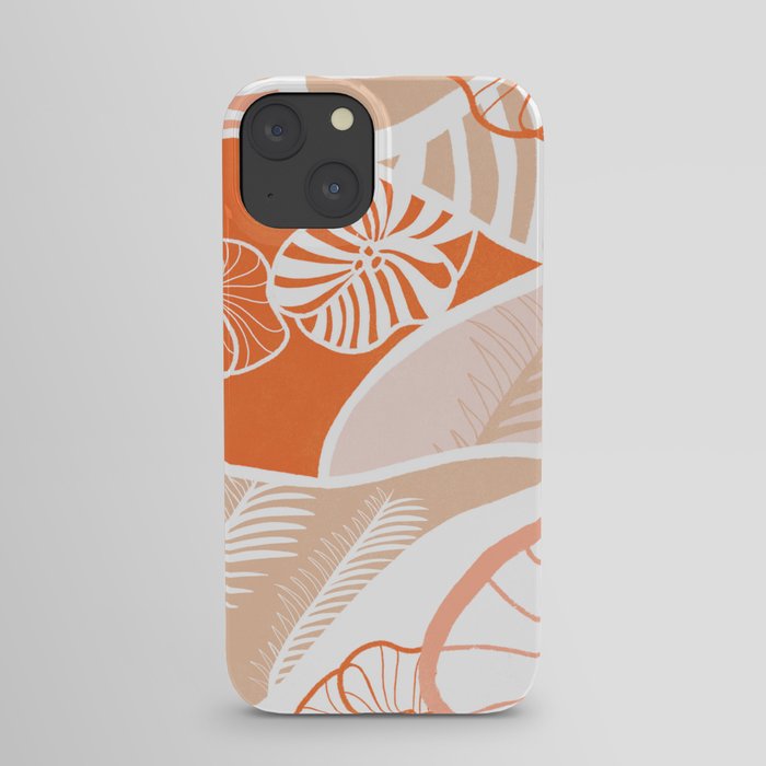 vintage hawaii, coral iPhone Case
