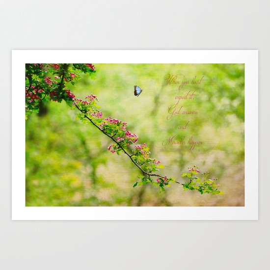 When we believe Art Print