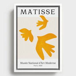 Golden Bell: Matisse Pastel Series 02 Framed Canvas