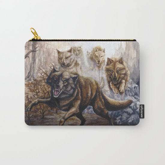 Pack of Wolves Carry-All Pouch