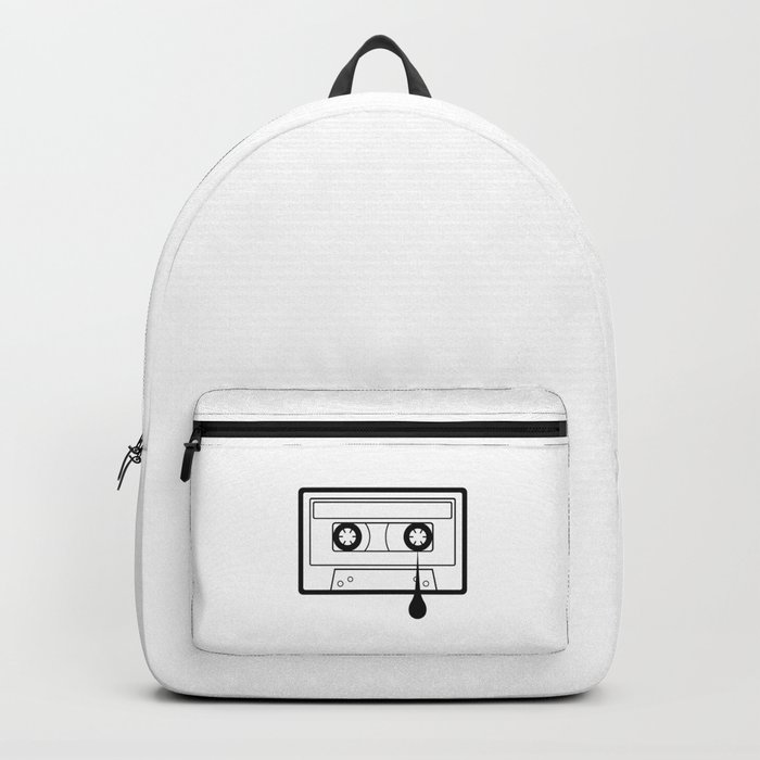 Crying Cassette Tape Backpack