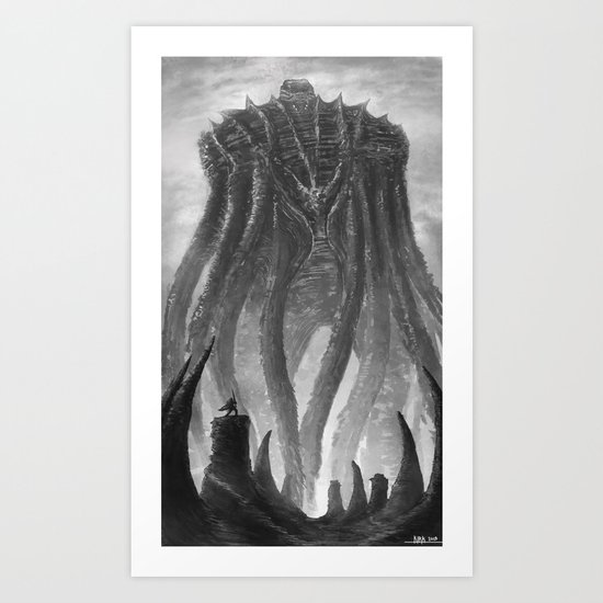 KRAKEN Art Print