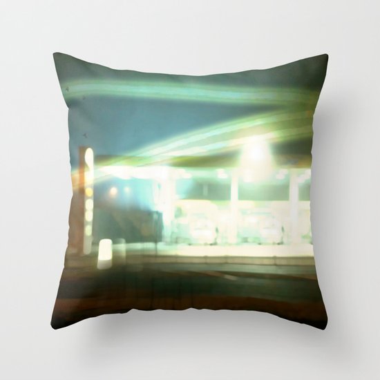 night shift Throw Pillow