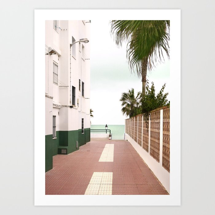 Road To The Beach - photography Art Print