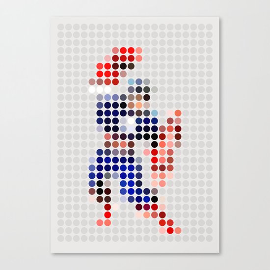 Mr A Canvas Print
