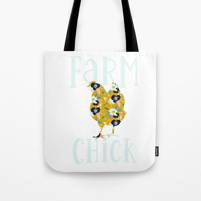Farm Chick Tote Bag