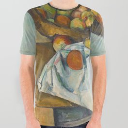 Paul Cezanne - The Basket of Apples All Over Graphic Tee