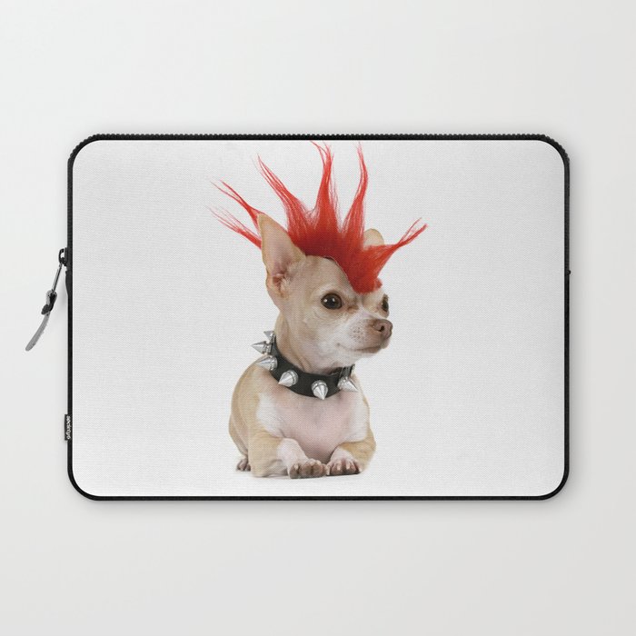 Punk Chihuahua Laptop Sleeve