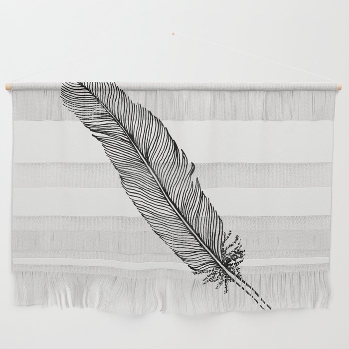 Quill Feather Wall Hanging