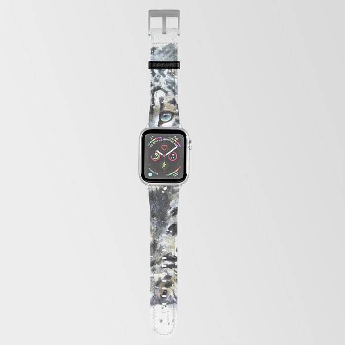 snow leopard Apple Watch Band
