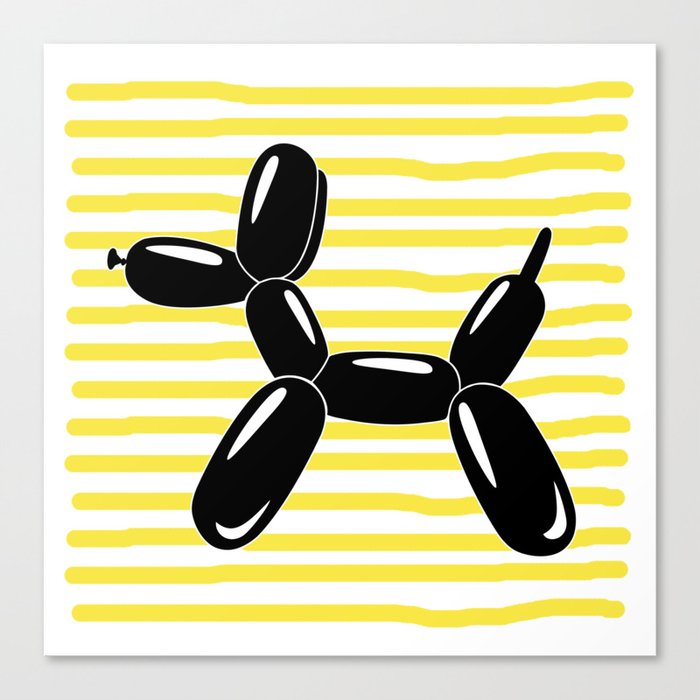 Balloon Dog Canvas Print