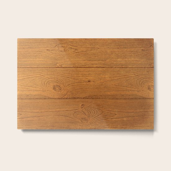 The Cabin Vintage Wood Grain Design Metal Print