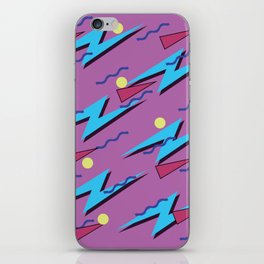 Colorful 90's Pattern iPhone Skin