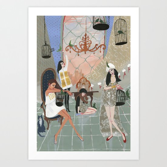 Castitas Art Print