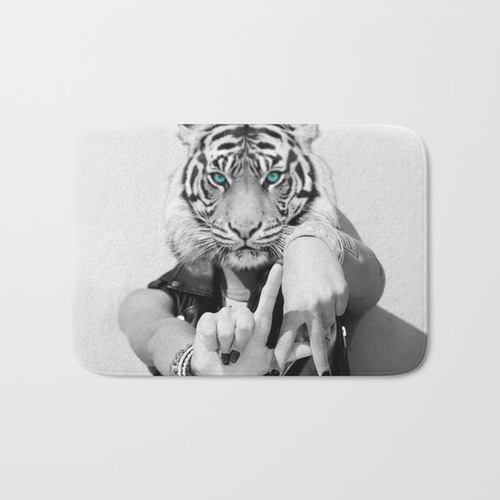 TIGER GIRL Bath Mat