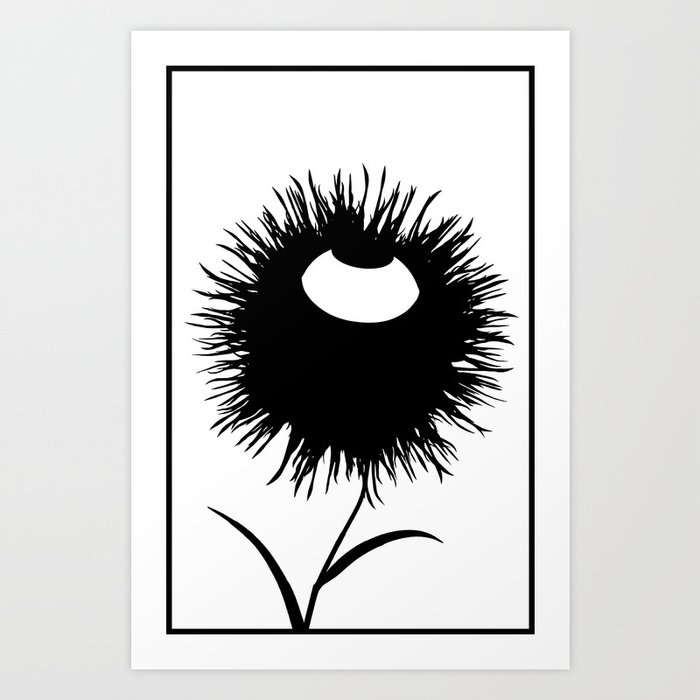 Aku No Hana Flower Art Print by OrsoCiock - X-Small