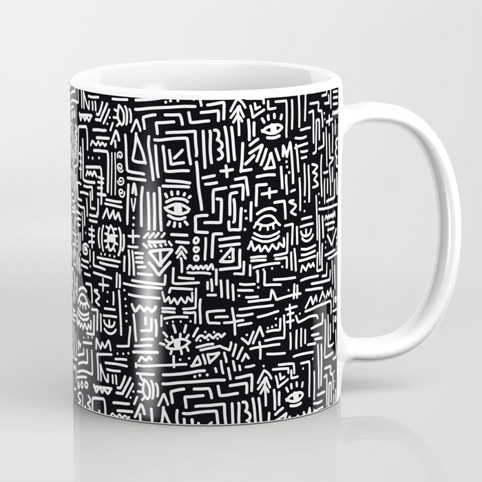 Tipsy Black Coffee Mug