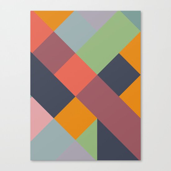 GEOMETRIC PATTERN 733 Canvas Print