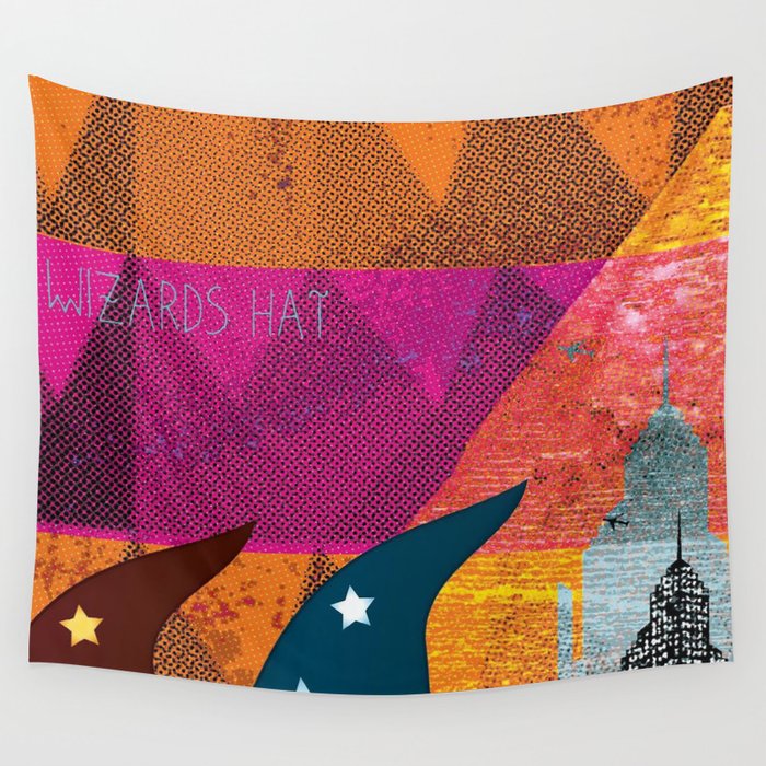 Wizards Hat Wall Tapestry