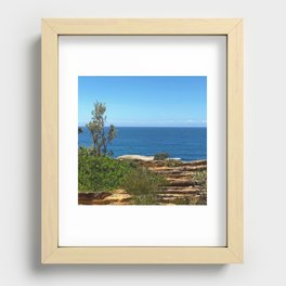 Sydney Beach Recessed Framed Print