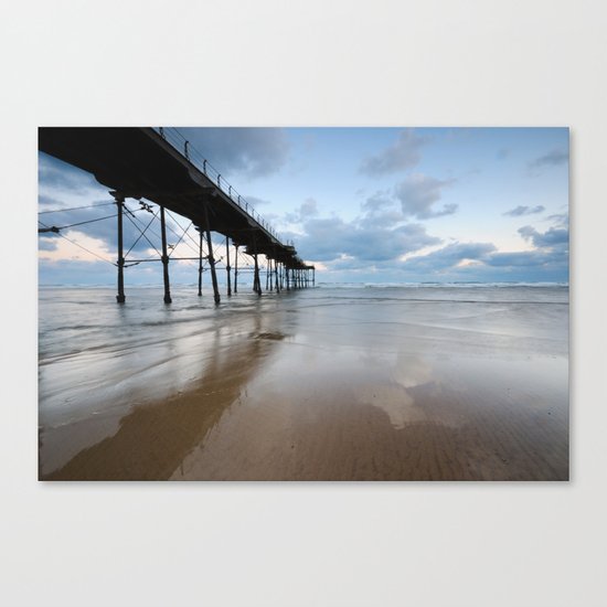 Saltburn by the Sea Canvas Print