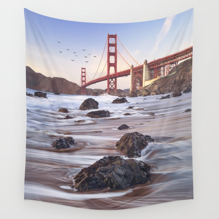 Golden Gate Bridge, San Francisco Wall Tapestry