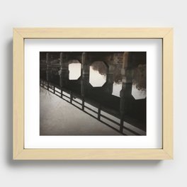 One last kiss Recessed Framed Print