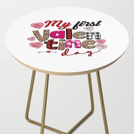 My First Valentine's Day Side Table
