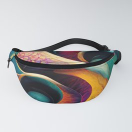 Mid Maude Psychedelic Swirl - Image 2 Fanny Pack