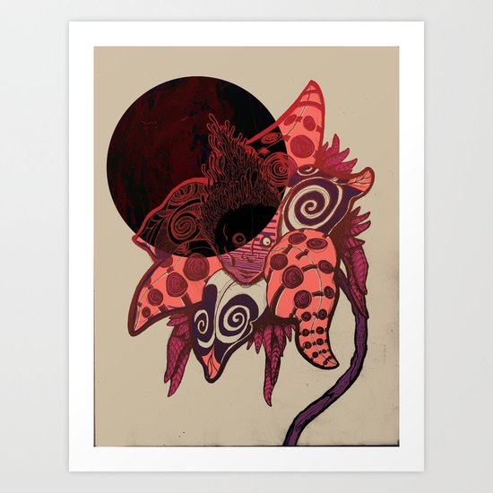 Upon reflection, what have I done Art Print