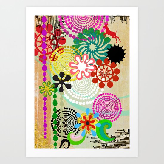hommage to Beatriz Art Print