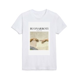 Buonarroti - Creation of Adam Kids T Shirt
