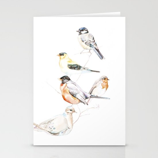 Birds of the Midwest Stationery Cards