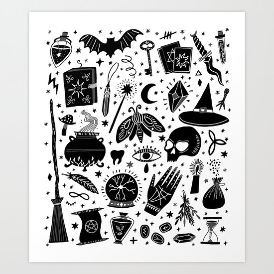 Witchcraft Art Print