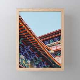 Hong Kong Colour Framed Mini Art Print