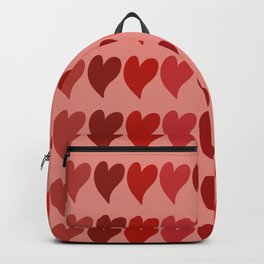 Red Hearts Backpack