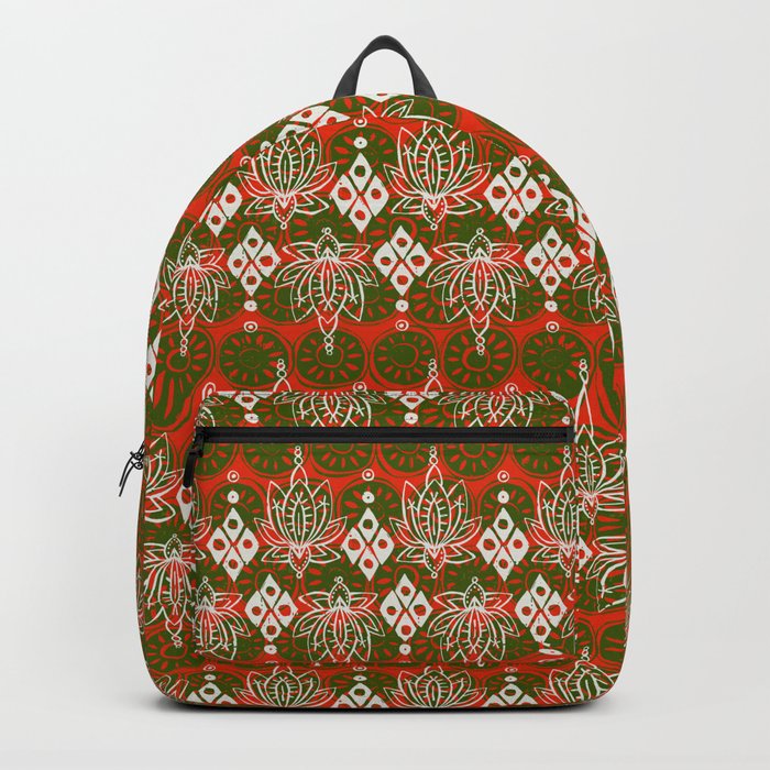 lotus diamond festive Backpack