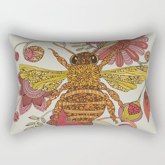 Bee awesome Rectangular Pillow