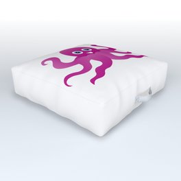 Fun purple octopi Outdoor Floor Cushion