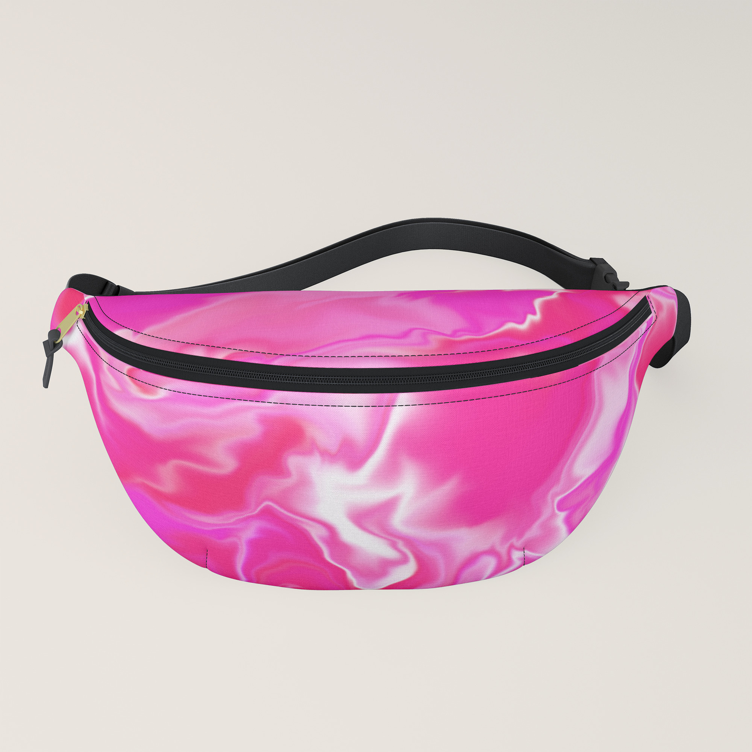hot pink fanny pack